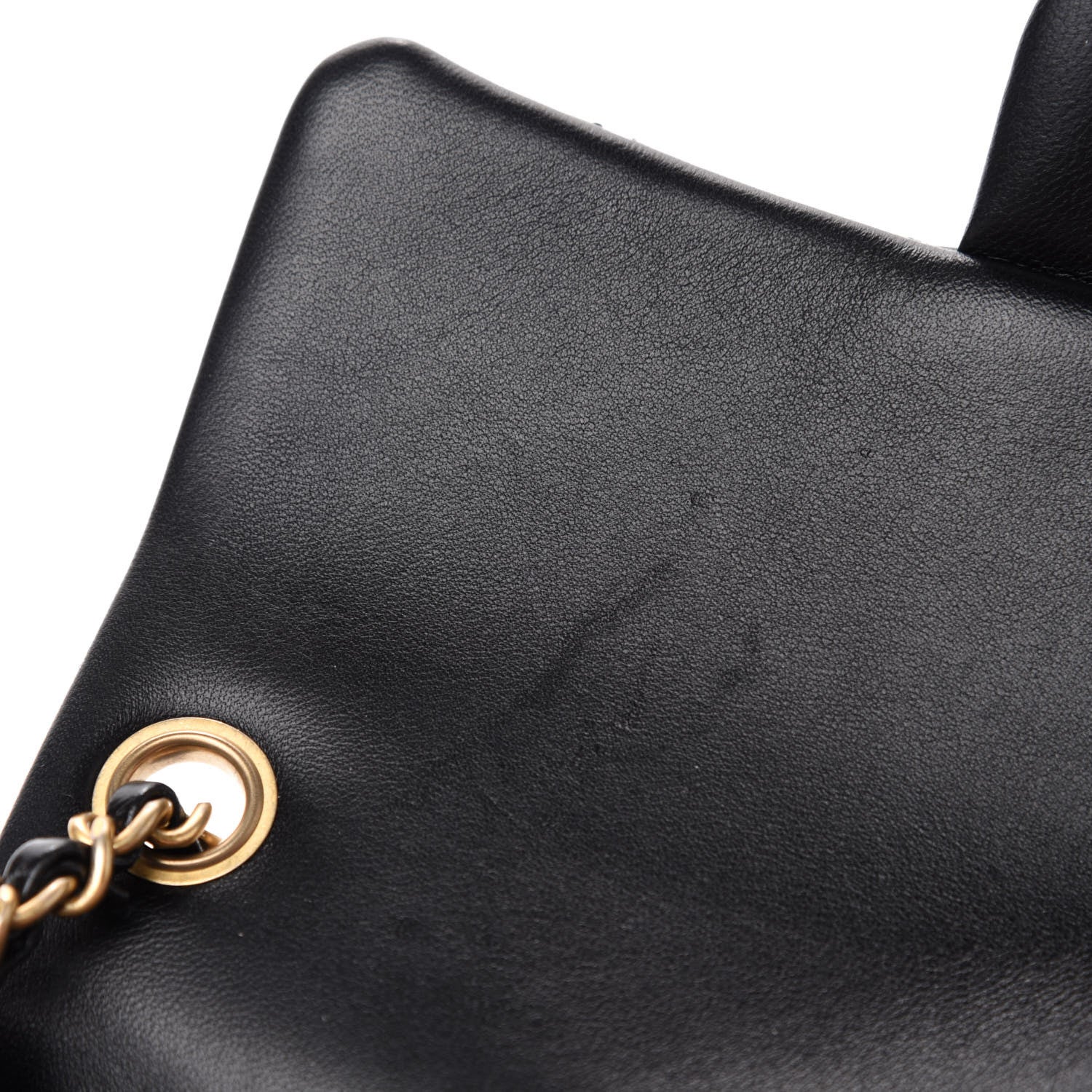 Chanel Lambskin Quilted Mini Rectangular Pearl Crush Flap Black 8 of 12