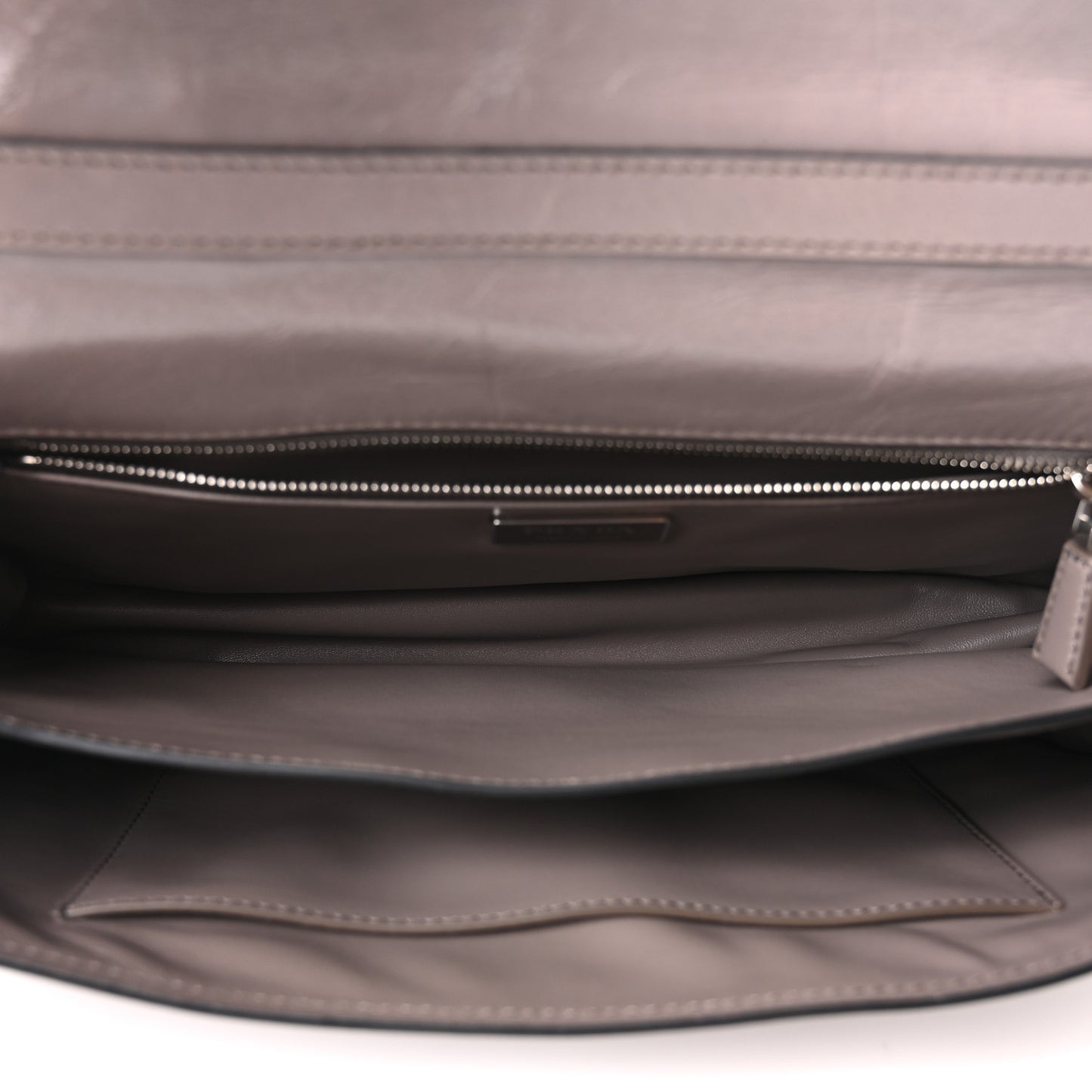 Glossy Calfskin Medium Sound Shoulder Bag Peltro