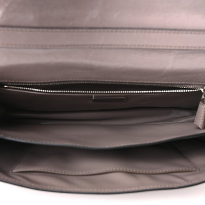 Prada Glossy Calfskin Medium Sound Shoulder Bag Peltro 5 of 11