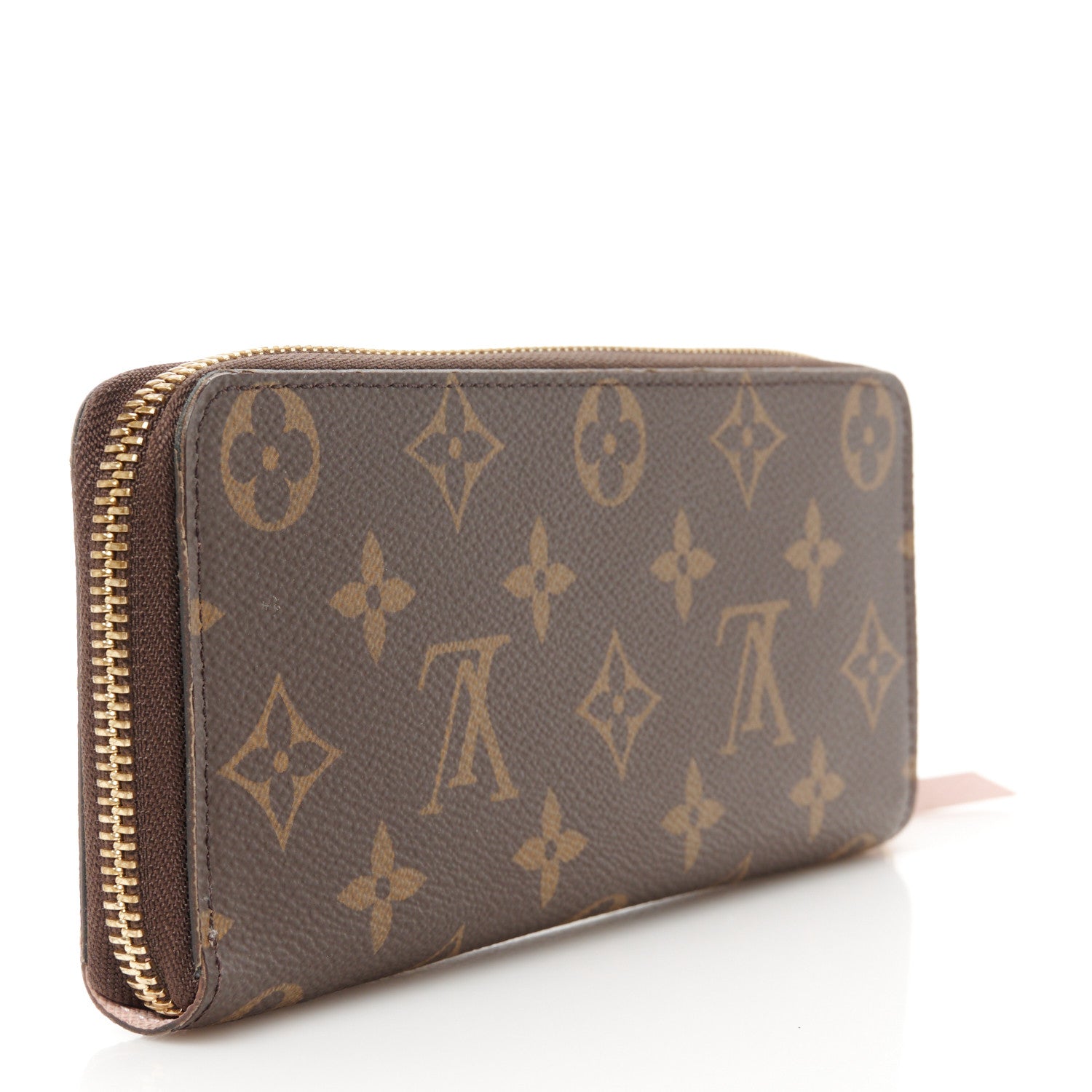Louis Vuitton Monogram Clemence Wallet Rose Ballerine 3 of 8