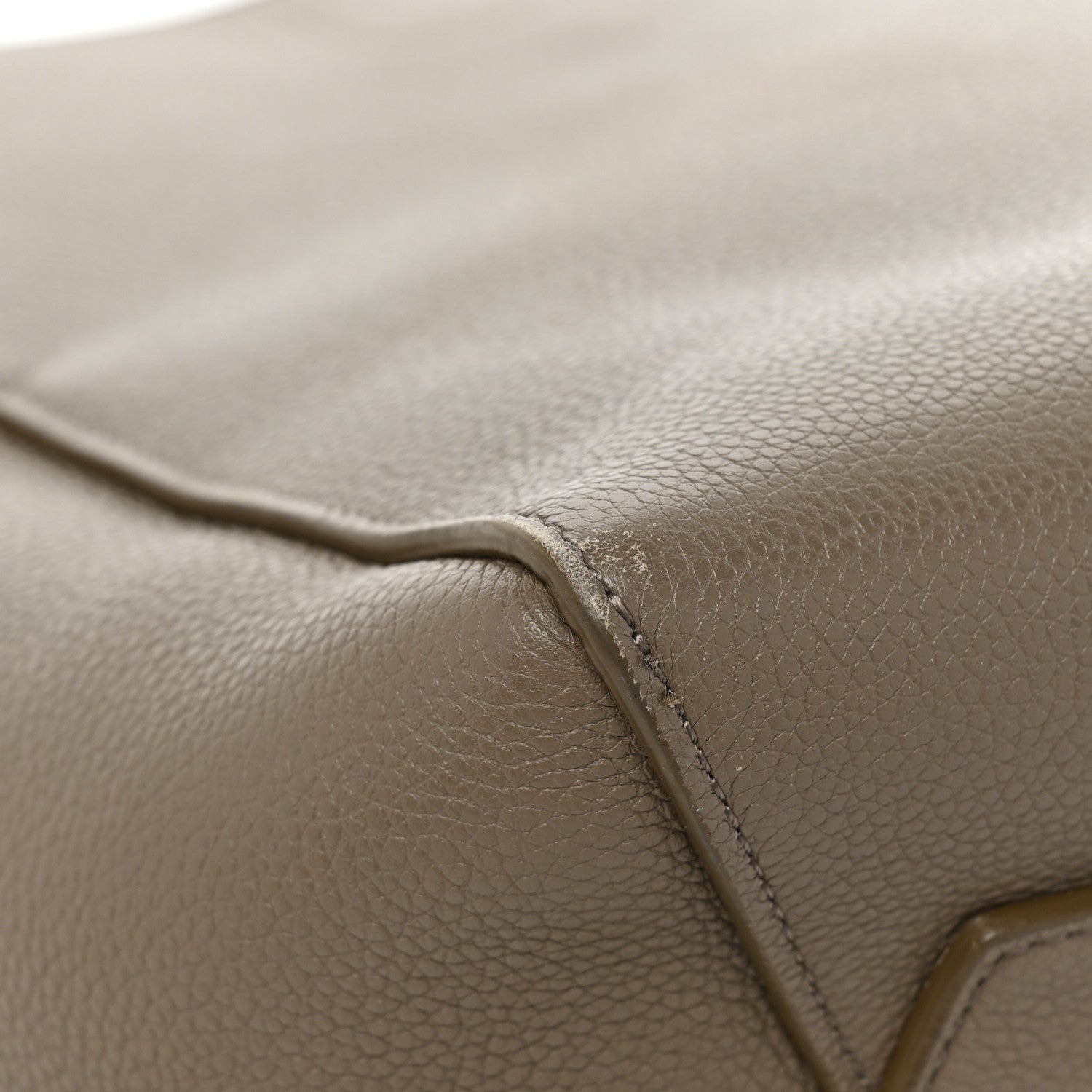 Celine Soft Grained Calfskin Small Sangle Bucket Bag Taupe 14 of 19