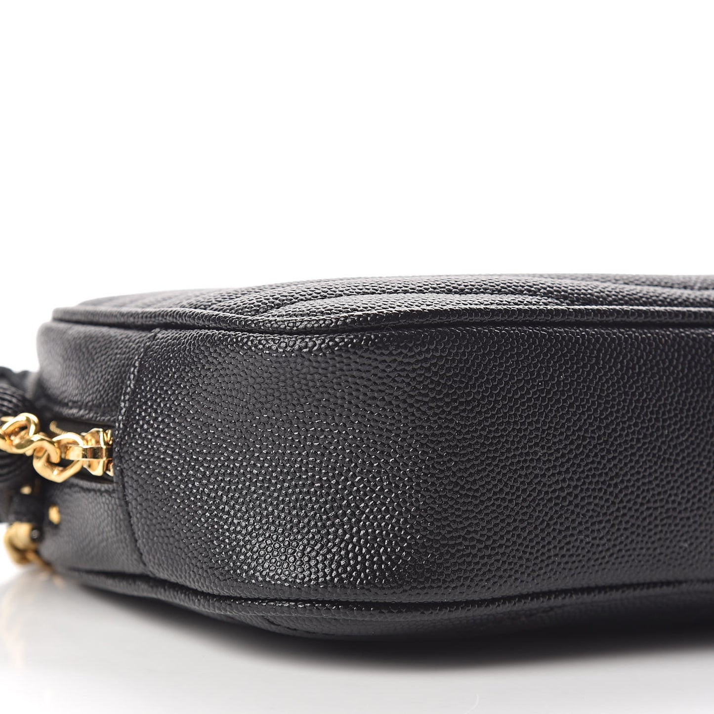 Grain De Poudre Matelasse Monogram Mini Lou Camera Bag Black