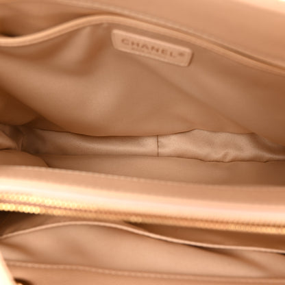 Chanel Caviar Quilted Grand Shopping Tote GST Beige Clair 5 of 11