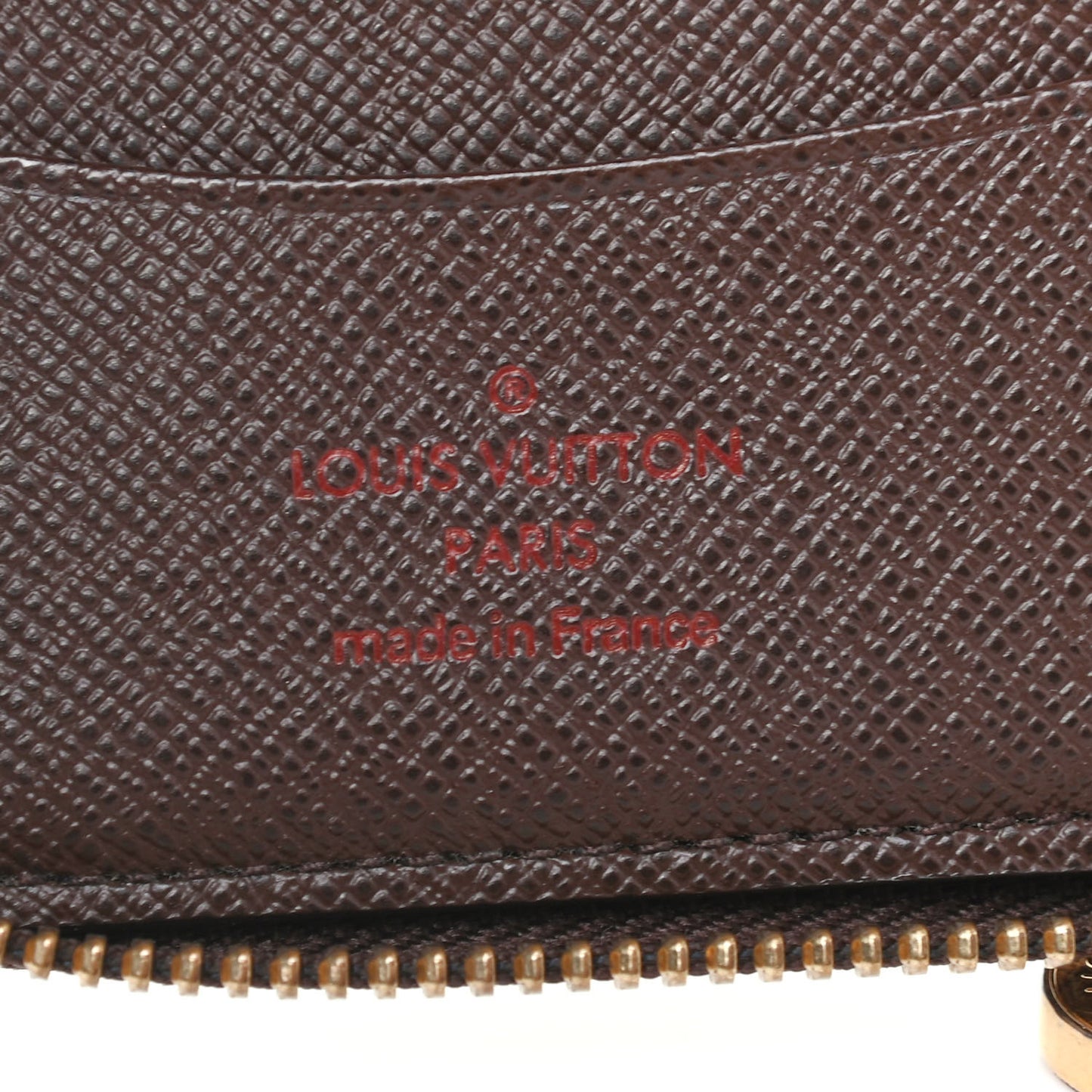 Damier Ebene Zippy Compact Wallet