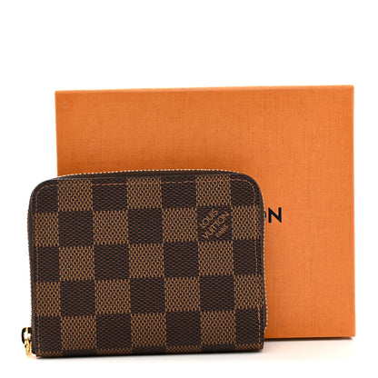 Louis Vuitton Damier Ebene Zippy Coin Purse 7 of 7