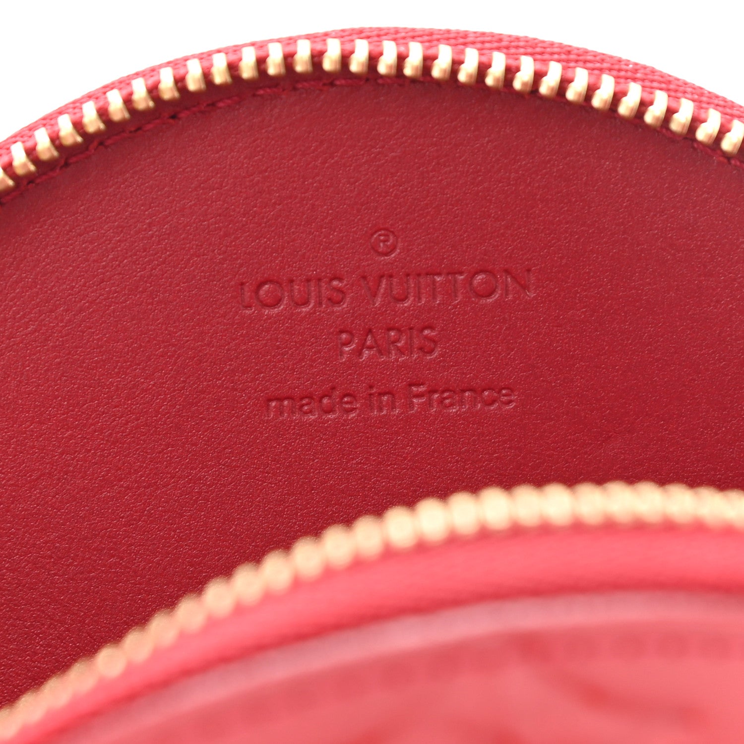 Louis Vuitton Vernis Animania Lapin Bunny Round Coin Purse Pomme D'Amour 6 of 9