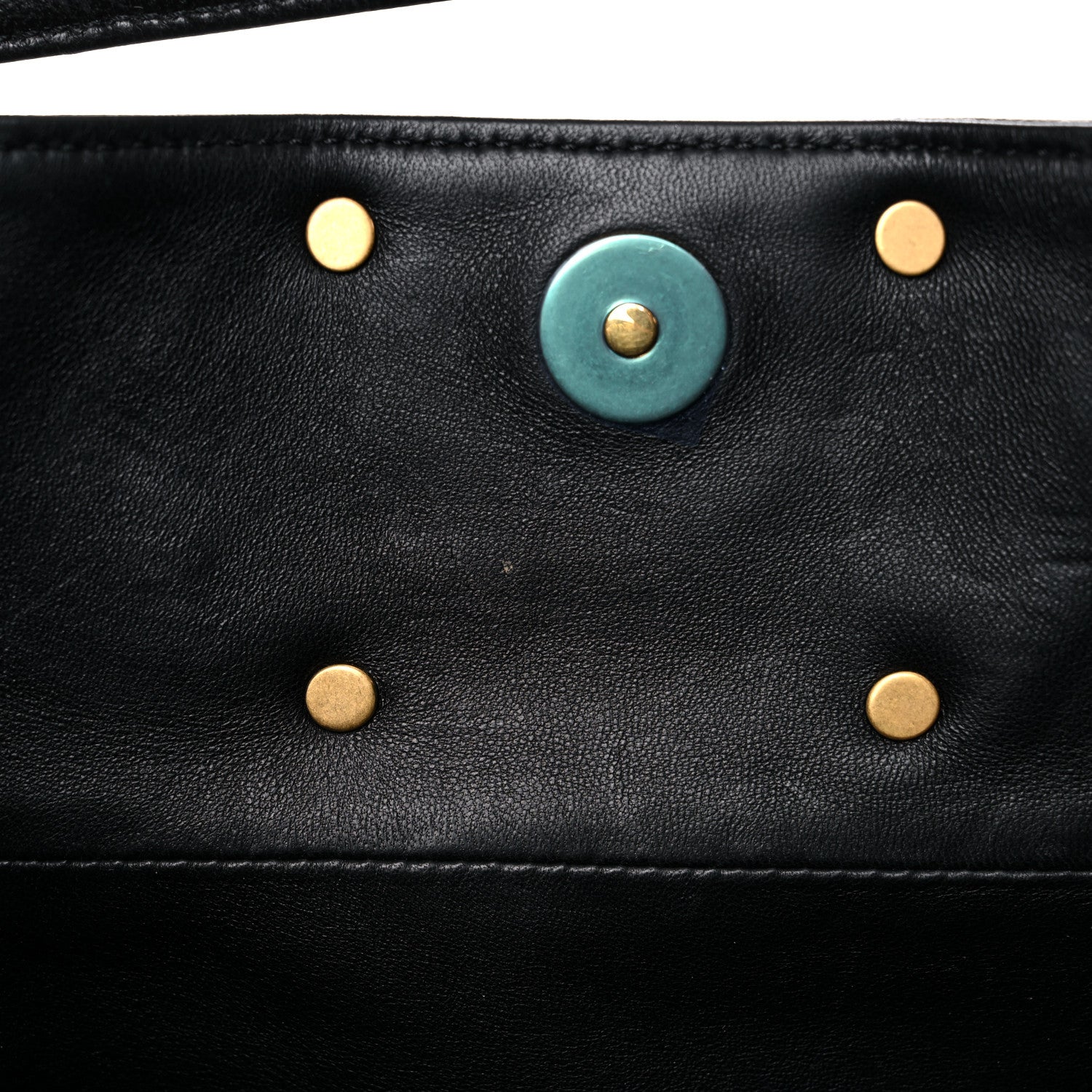 Valentino Garavani Nappa Stud Sign Hobo Black 11 of 13