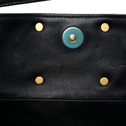 Valentino Garavani Nappa Stud Sign Hobo Black 11 of 13