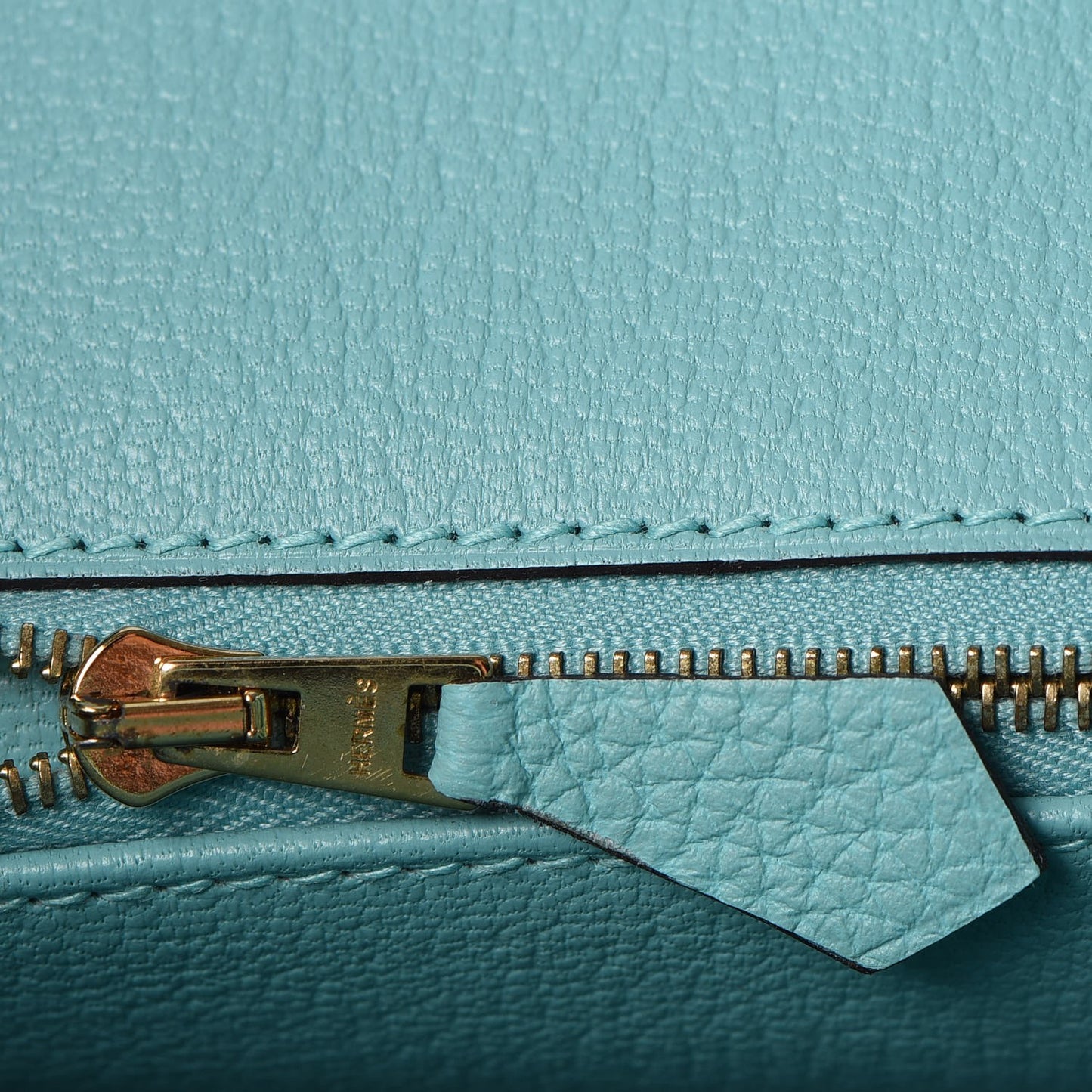 Togo Birkin 30 Bleu Atoll