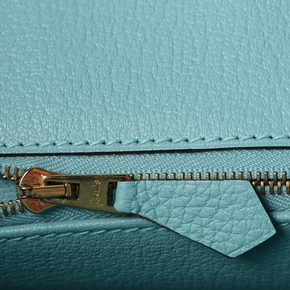 Hermes Togo Birkin 30 Bleu Atoll 11 of 33