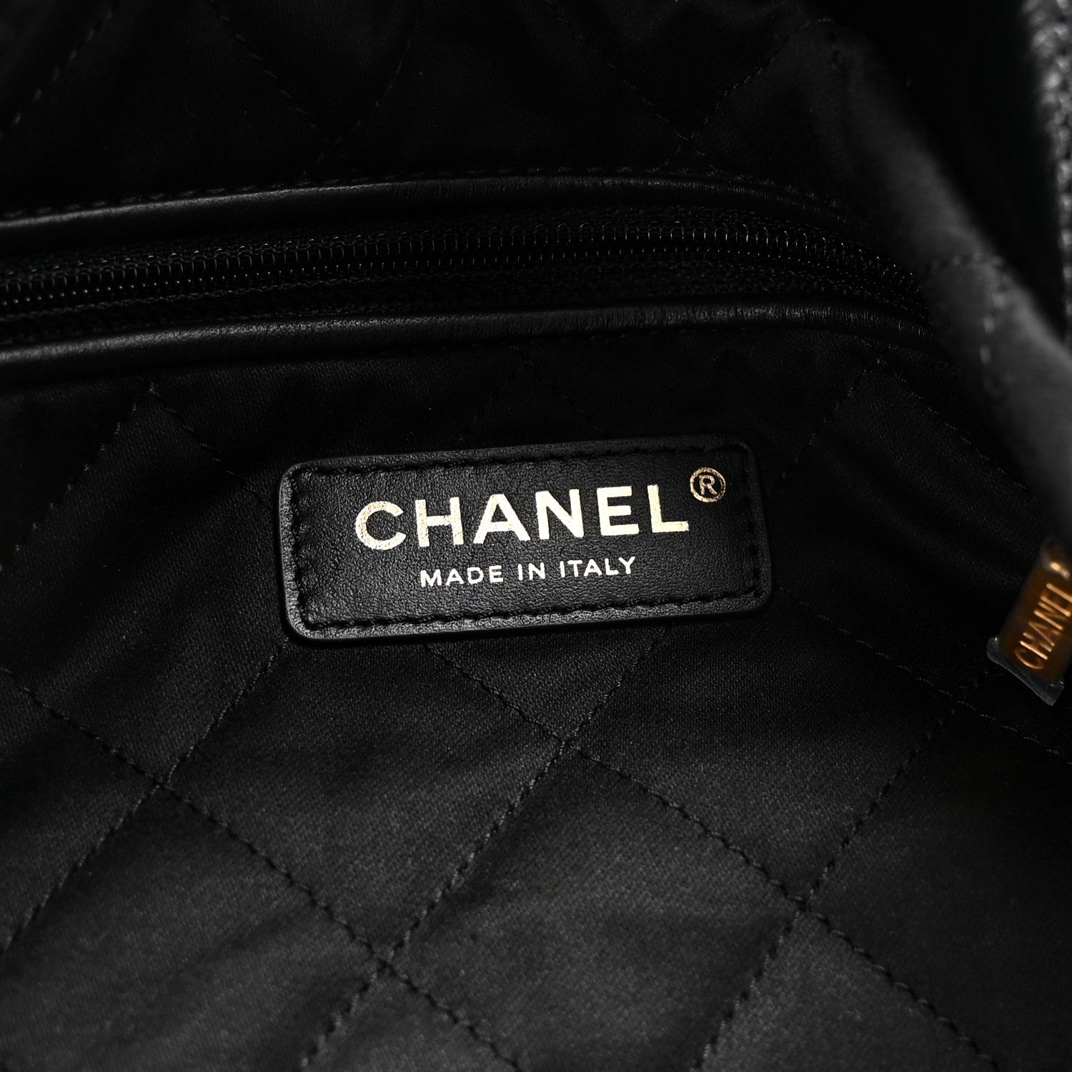 Chanel Shiny Calfskin Quilted Small Chanel 22 Black 7 of 11