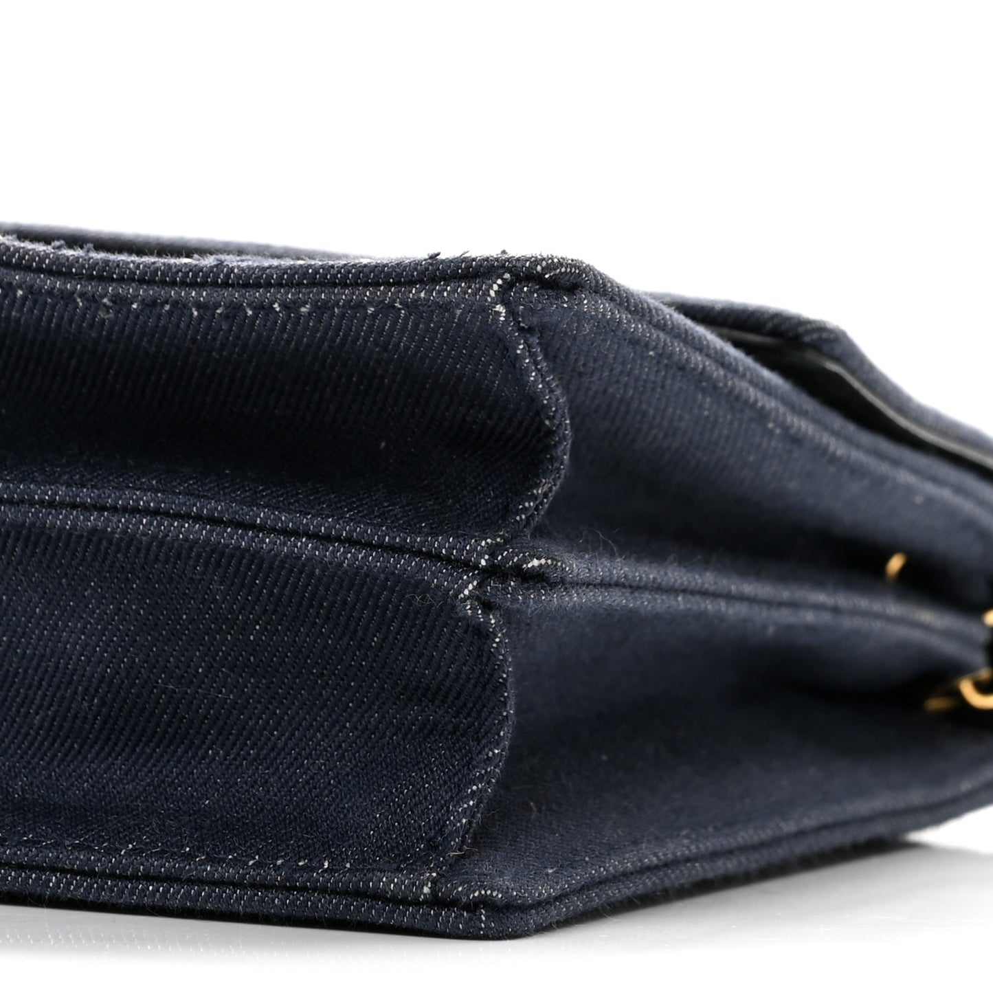 Denim Studded Vertical Diorama Blue
