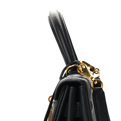 Hermes Togo Kelly Retourne 32 Black 11 of 12