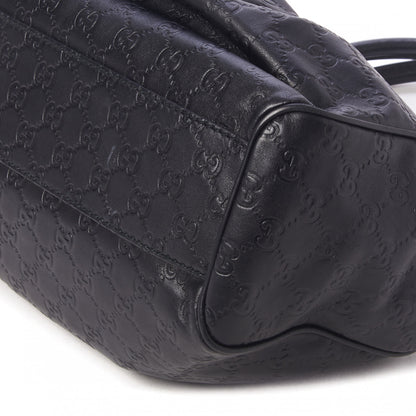 Gucci Guccissima Medium Sukey Tote Black 5 of 9