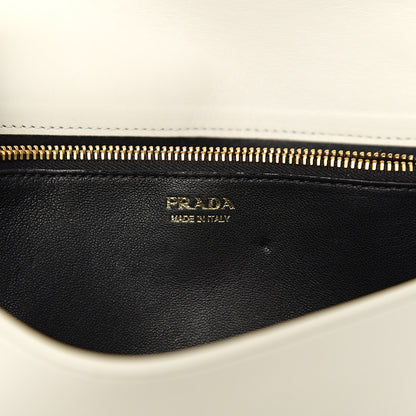 Prada Nappa Impunture Diagramme Chain Crossbody Bag Talco 5 of 8