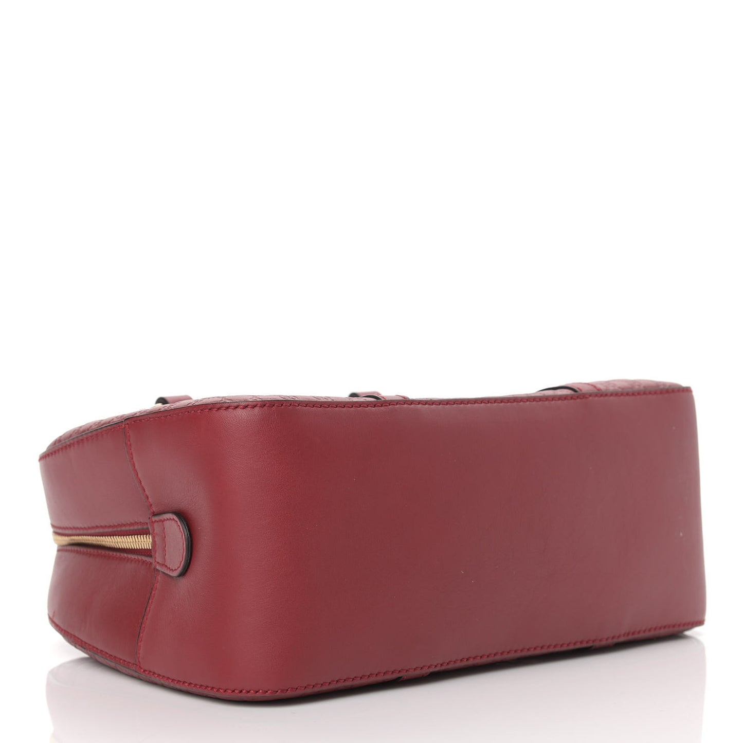 Soft Microguccissima Medium Crossbody Bag Rosso