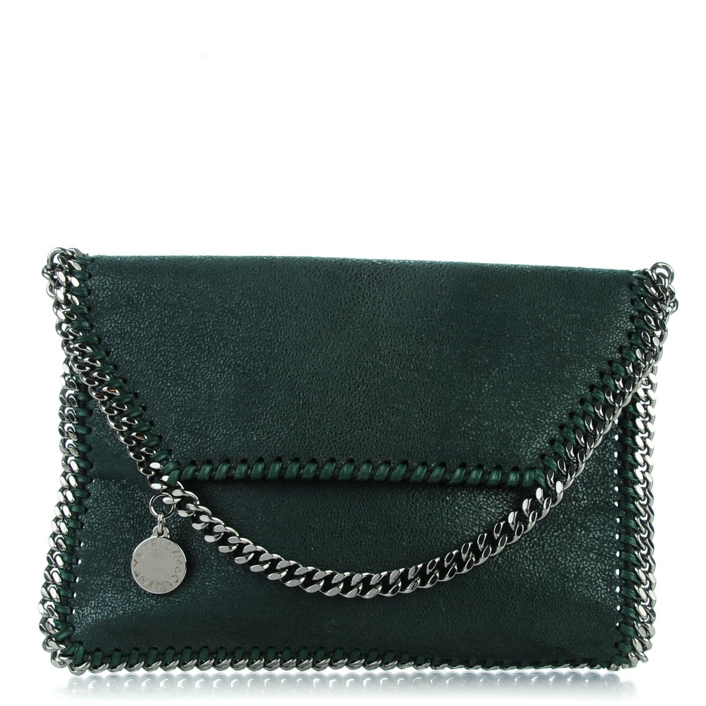Shaggy Deer Falabella Mini Crossbody Bag Petroleum