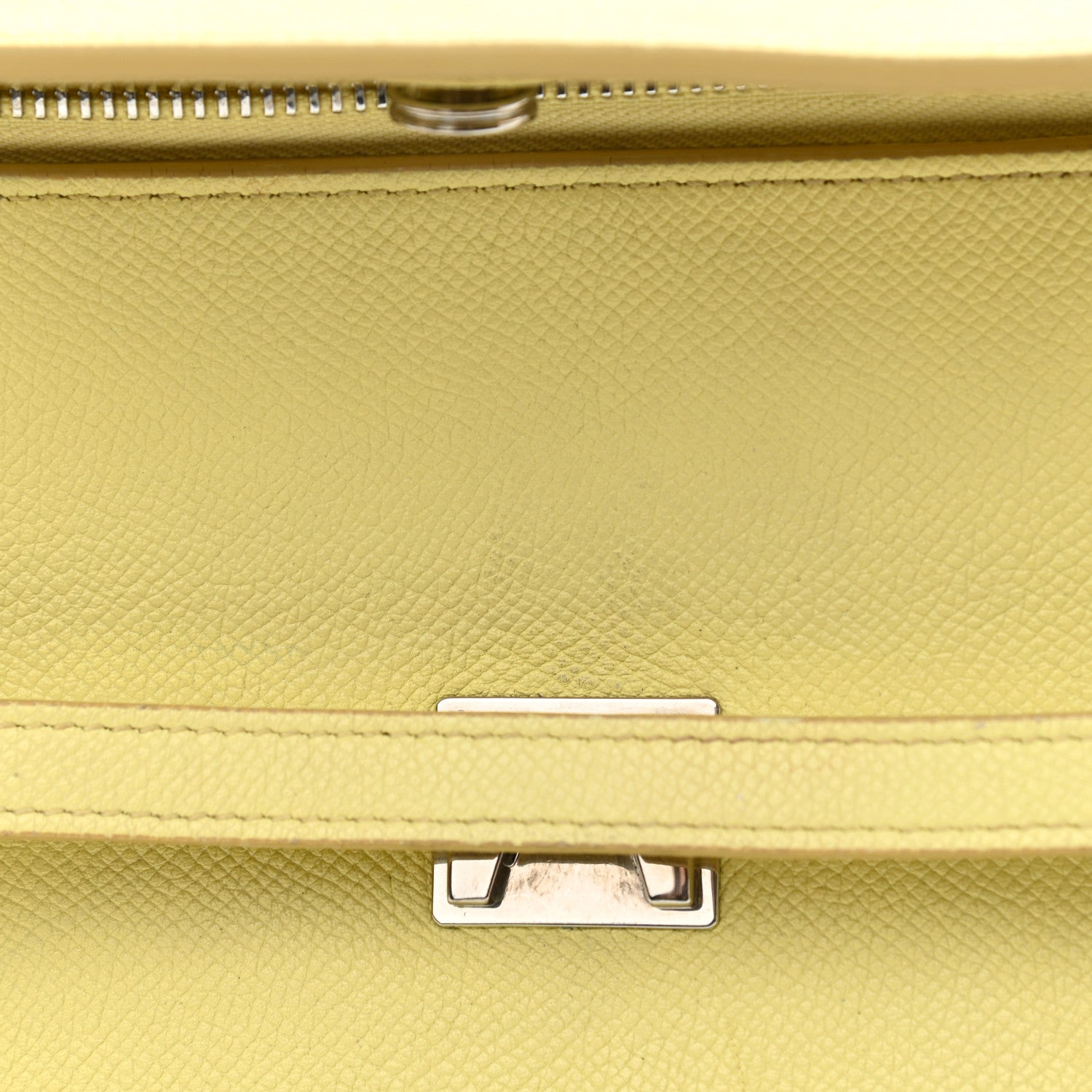 Celine Grained Calfskin Micro Belt Bag Bergamote 15 of 19