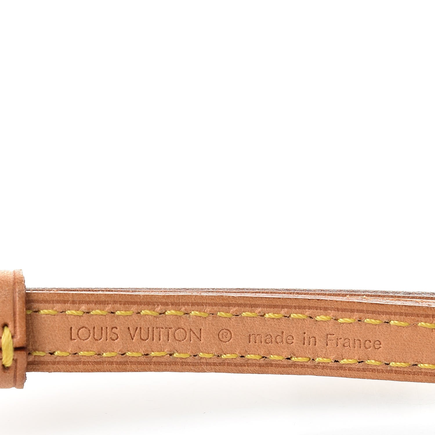 Louis Vuitton Vachetta 12mm Long Shoulder Strap 3 of 4