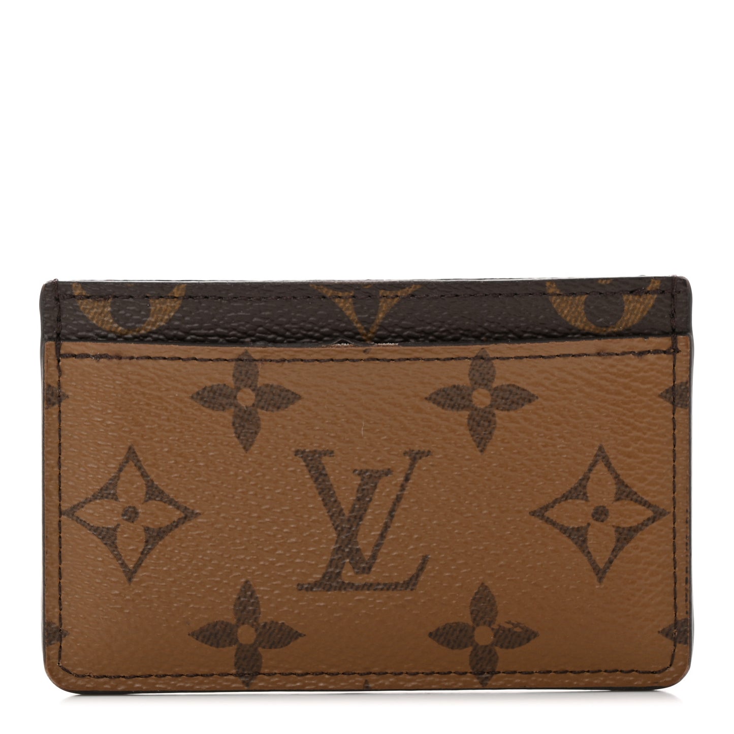 Reverse Monogram Card Holder