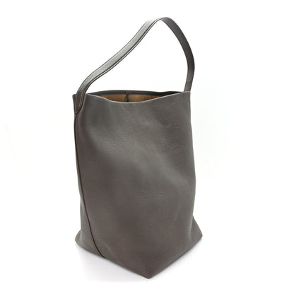 The Row Grained Calfskin Large N/S Park Tote Elephant 3 of 9