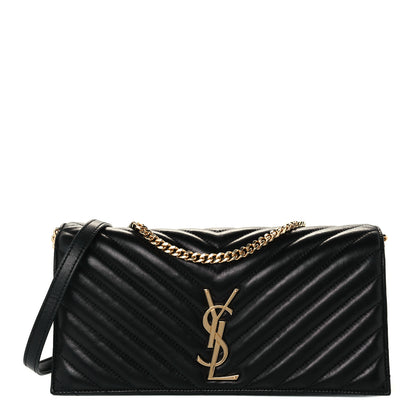 Saint Laurent Lambskin Matelasse Monogram Kate 99 Black 1 of 17