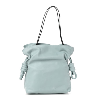 Loewe Nappa Medium Flamenco Knot Bag Crystal Blue 1 of 8