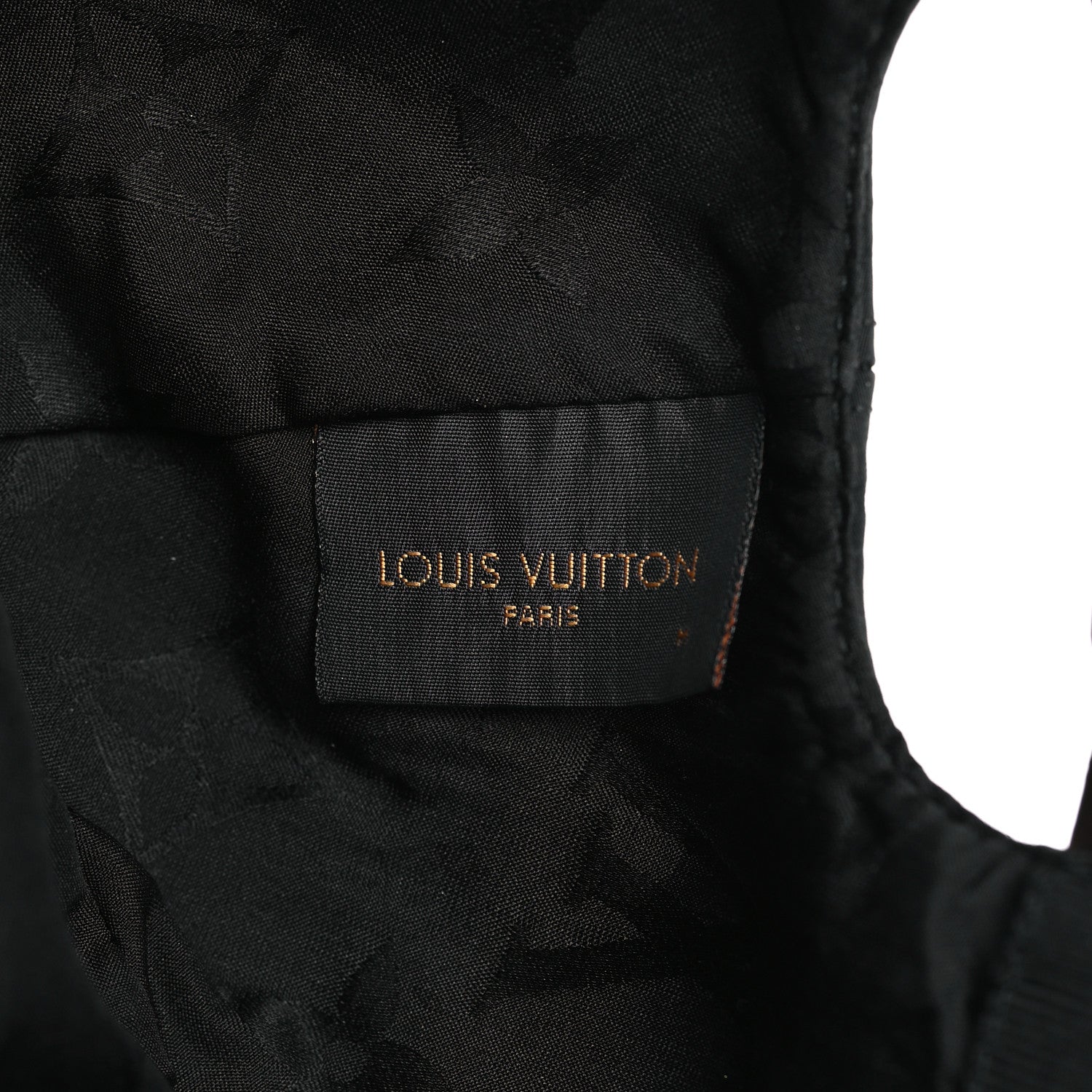 Louis Vuitton Polyester Silk Monogram LV Get Ready Cap M Black 7 of 8