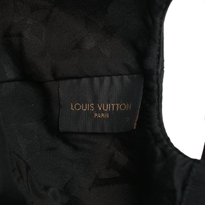 Louis Vuitton Polyester Silk Monogram LV Get Ready Cap M Black 7 of 8
