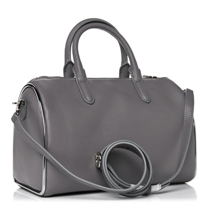Alexander Wang Supple Calfskin Small Halo Duffle Bag Grey 3 of 8