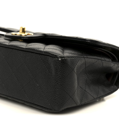 Chanel Caviar Quilted Small Double Flap Black 11 of 11