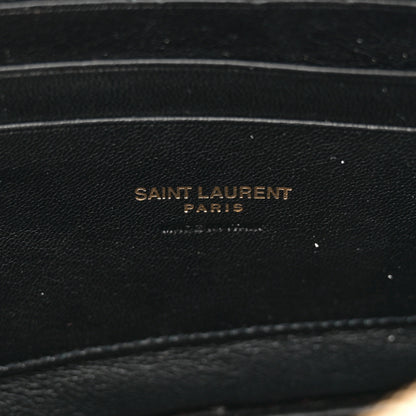 Saint Laurent Grain De Poudre Matelasse Monogram Mini Lou Camera Bag Crema Soft 6 of 11
