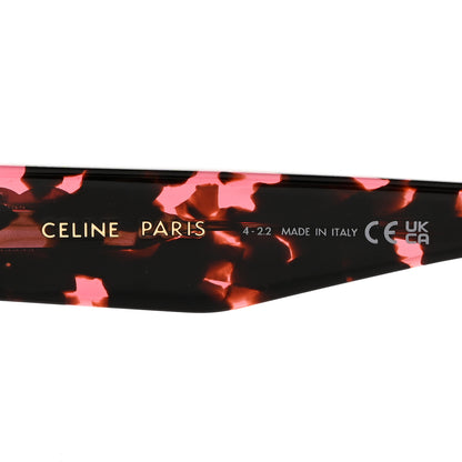 Celine Acetate Triomphe Sunglasses CL40227U Pink Havana 5 of 8