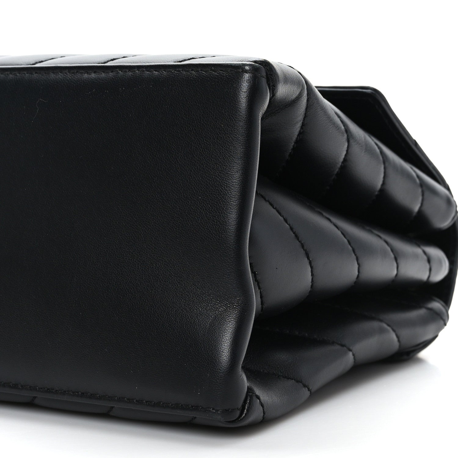 Off-White Calfskin Diagonal Quilted Jackhammer 24 Shoulder Bag Black 8 of 8