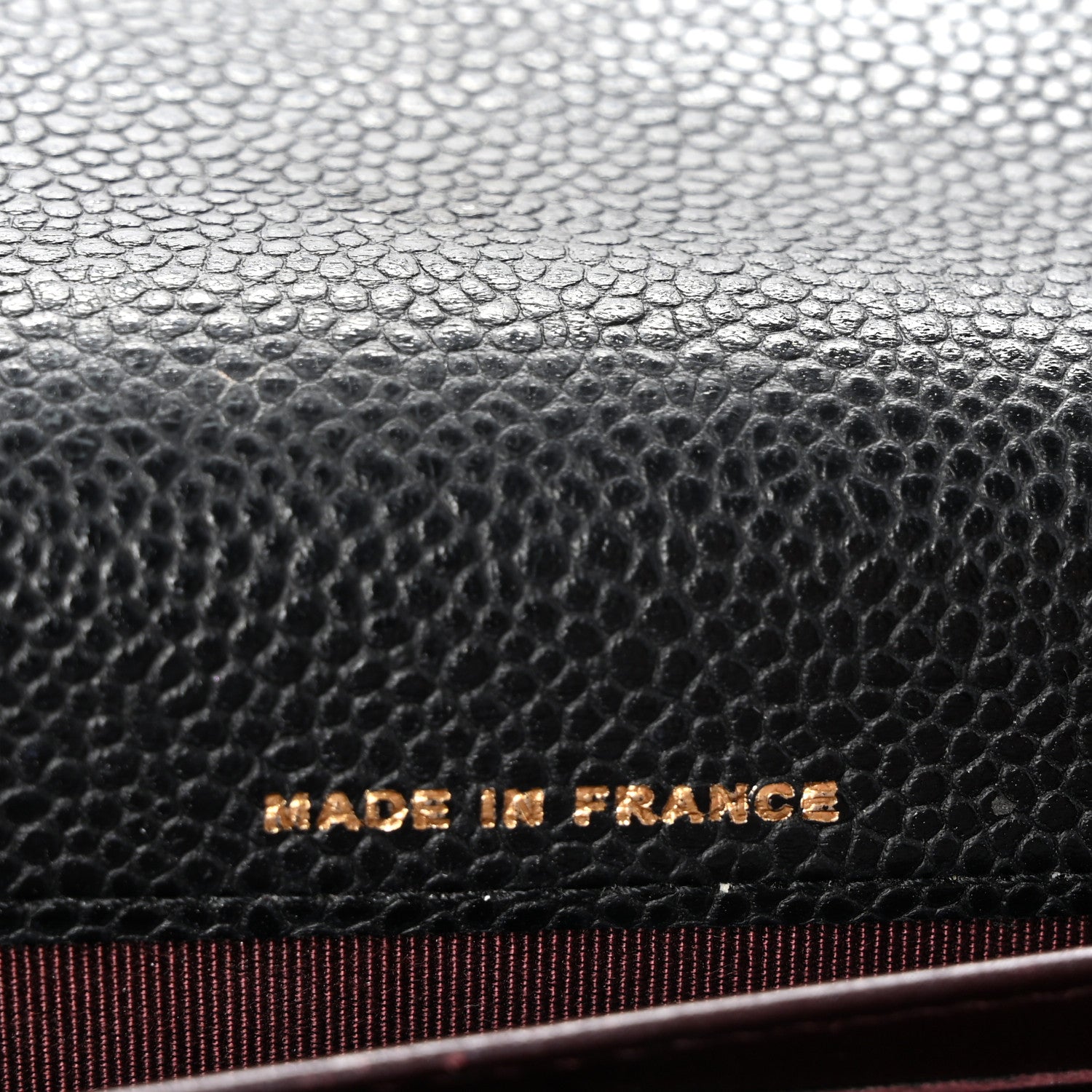 Chanel Caviar Quilted Large Gusset Flap Wallet Black 7 of 8
