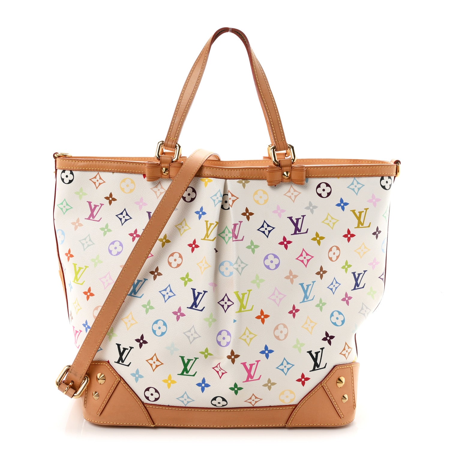 Louis Vuitton Monogram Multicolor Sharleen GM White 1 of 10