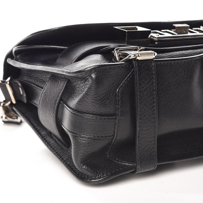 Proenza Schouler Pebbled Calfskin PS11 Classic Shoulder Bag Black 5 of 8