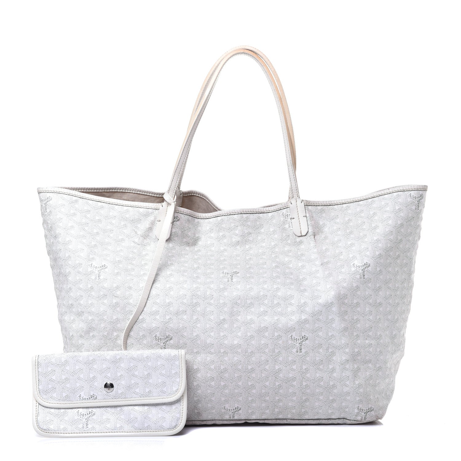 Goyard Goyardine Saint Louis GM White 1 of 12