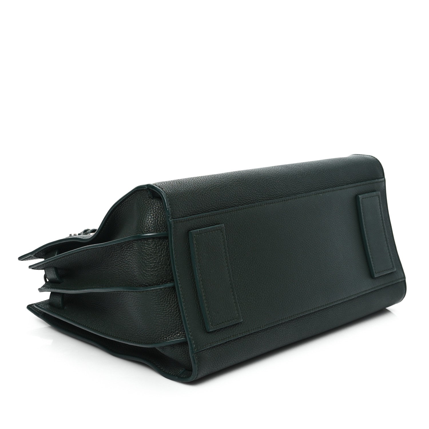 Saint Laurent Grained Calfskin Small Supple Sac De Jour Dark Vert 5 of 13