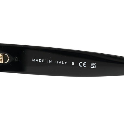Chanel Acetate Square CC Heart Sunglasses 5478-A Black 6 of 9