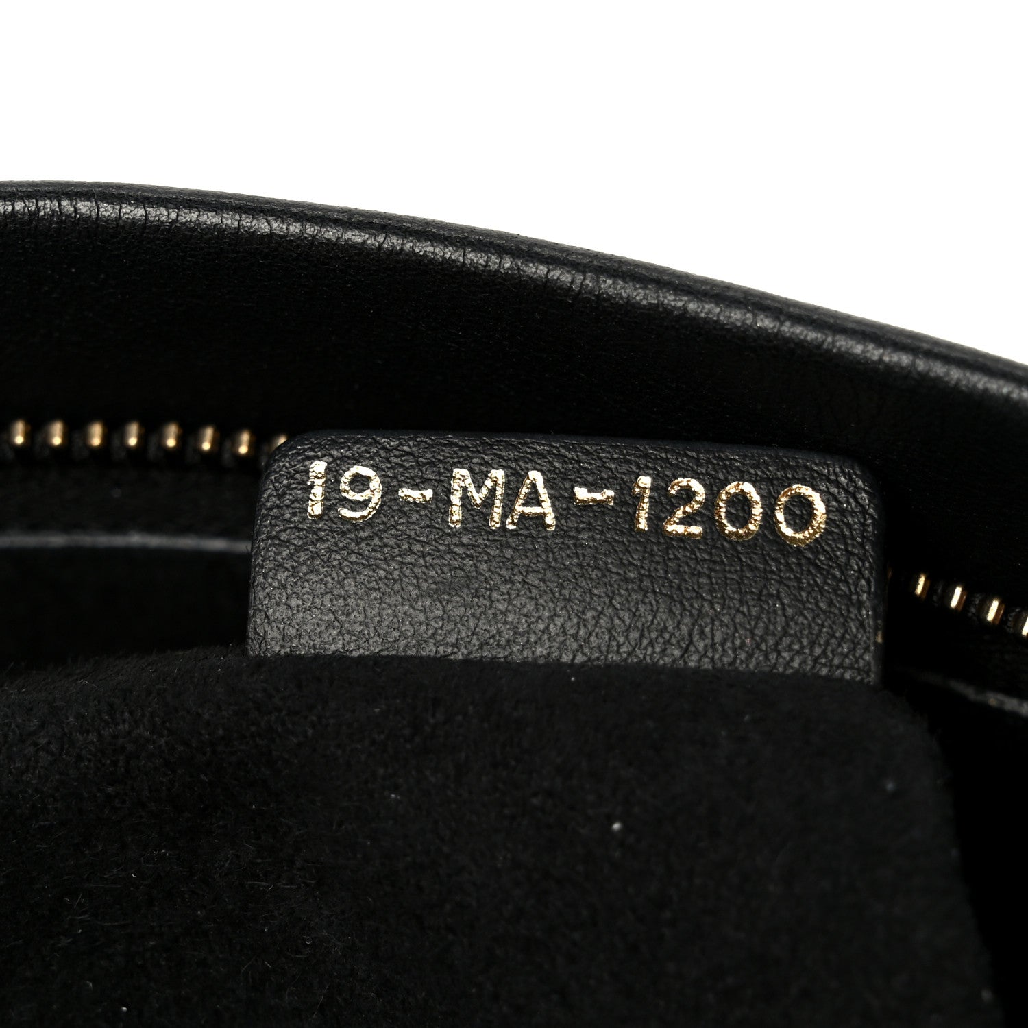 Christian Dior Calfskin Medium Diordouble Zip Pouch Black 7 of 9