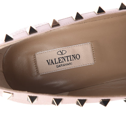 Valentino Garavani Pebbled Calfskin Rockstud 85mm Pumps 39 Rose Quartz 6 of 10