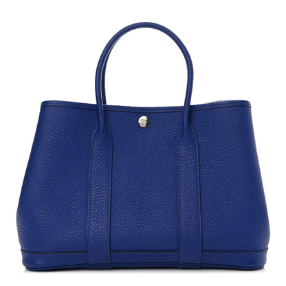 Hermes Negonda Garden Party 30 TPM Bleu Electrique 1 of 12