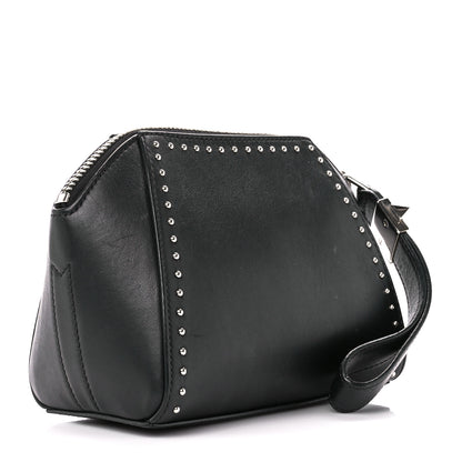 Givenchy Calfskin Small Studded Antigona Beauty Wristlet Black 3 of 11