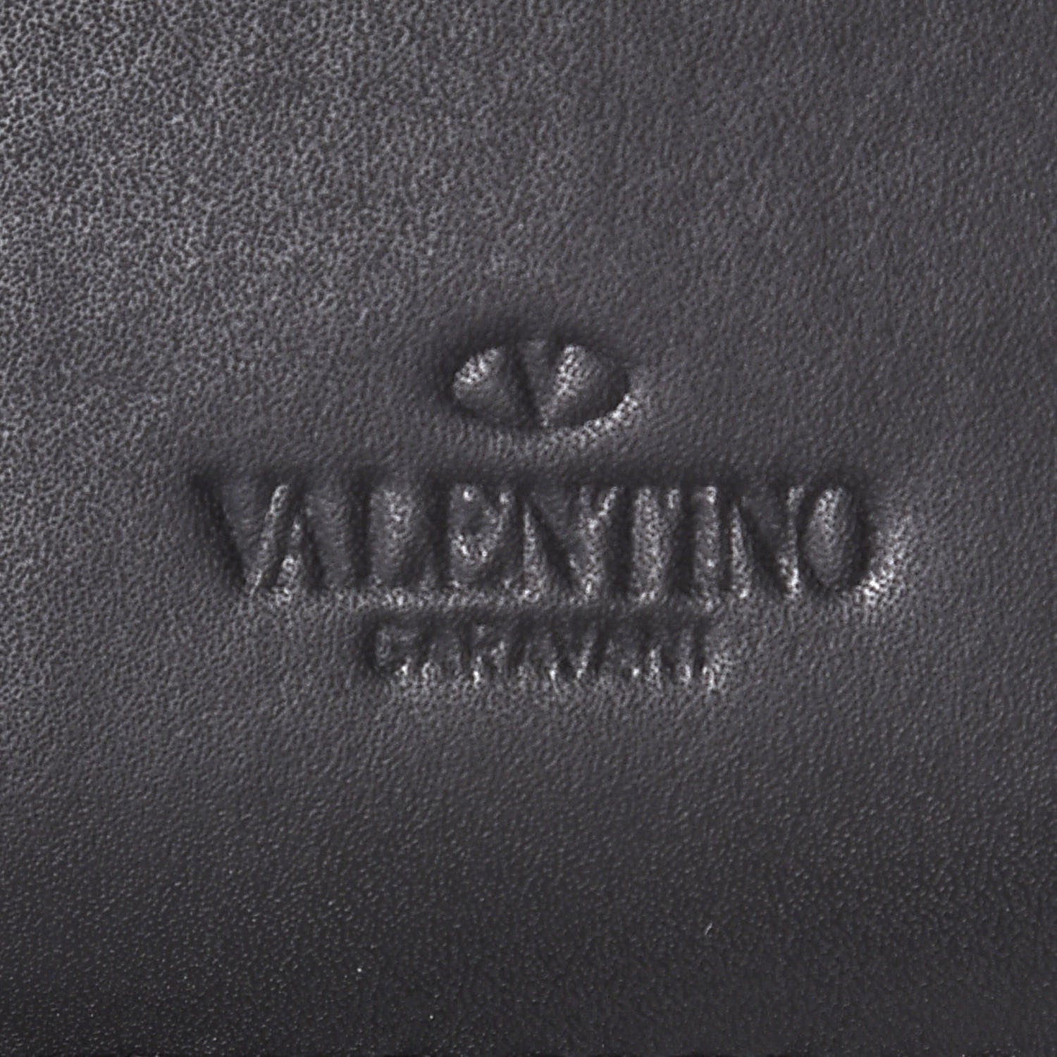 Valentino Garavani Calfskin VLTN Phone Case Black 6 of 6
