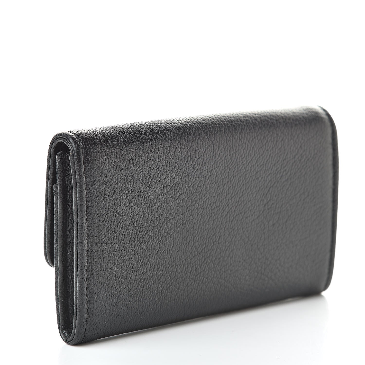 Chanel Goatskin Camellia CC Flap Card Holder Black 3 of 11