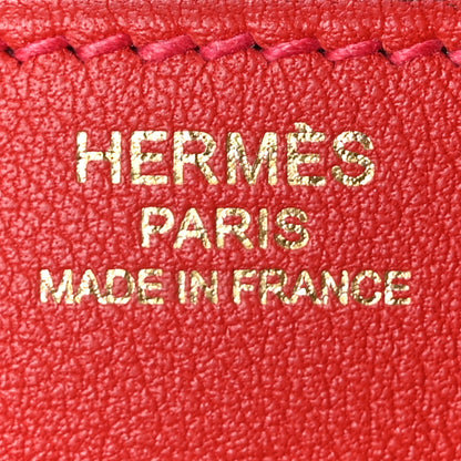 Hermes Swift Birkin 25 Vermillion 6 of 10