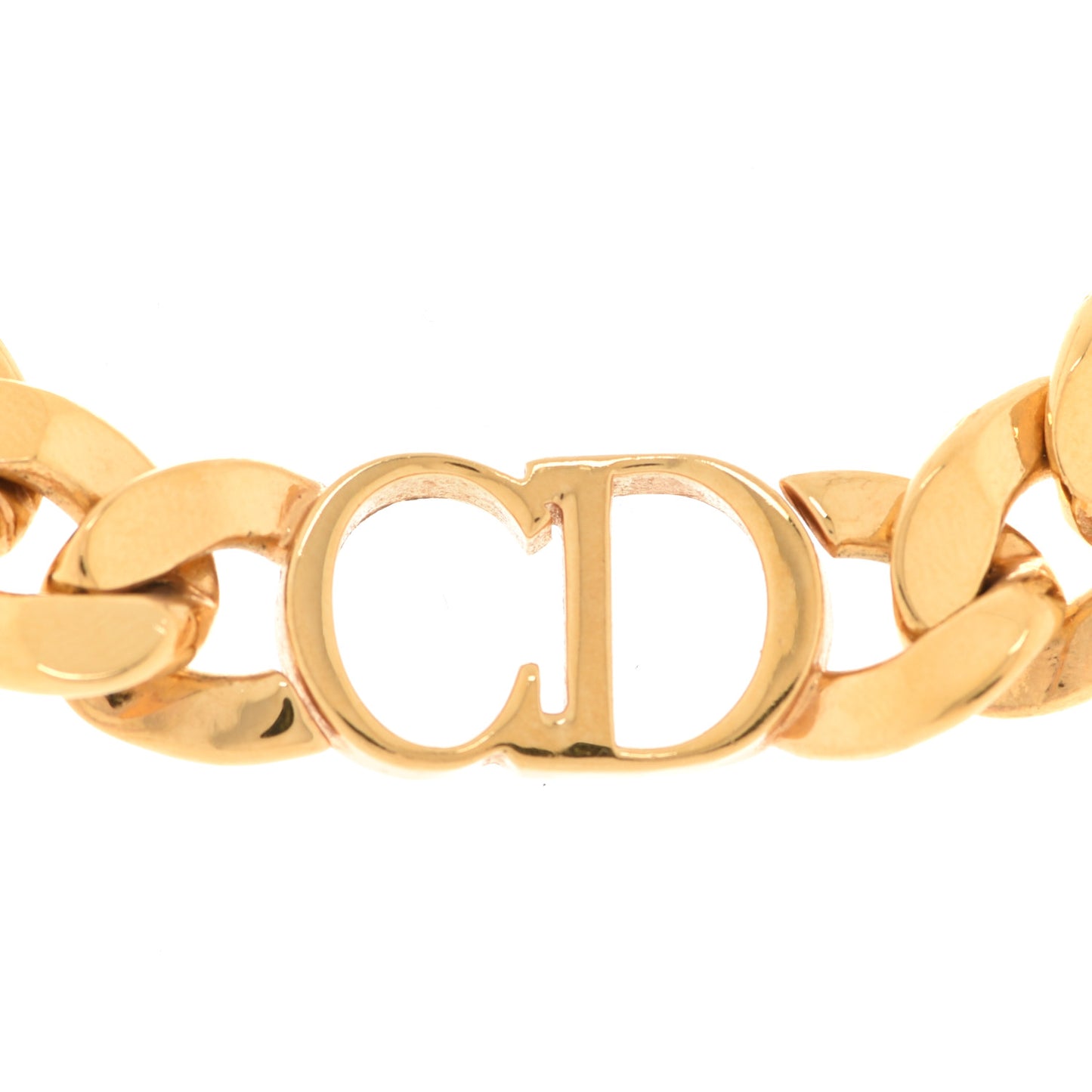 Metal Danseuse Etoile Chain Choker Necklace Gold