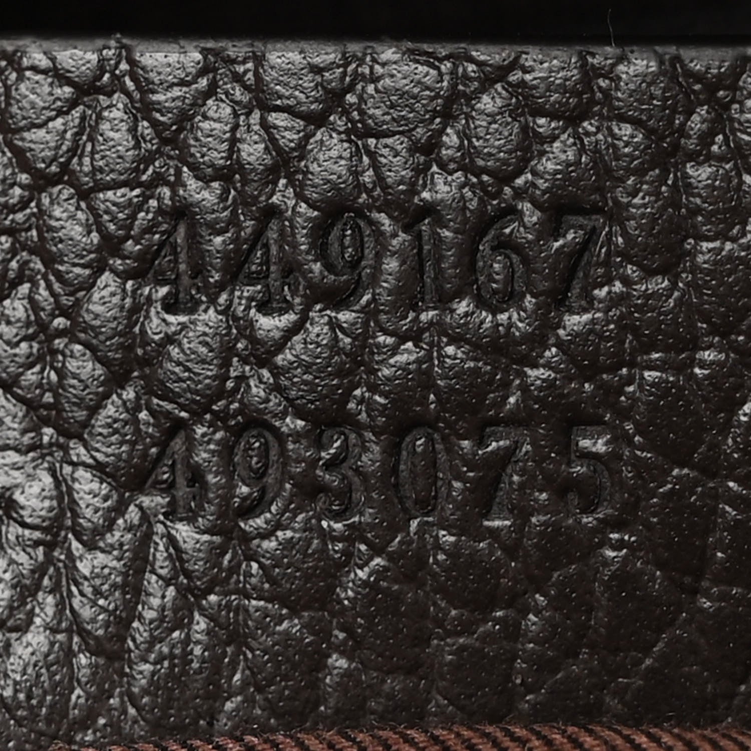 Gucci Monogram Dollar Calfskin Boston Duffle Bag Beige Ebony Testa di Moro Marrone Scuro 7 of 11