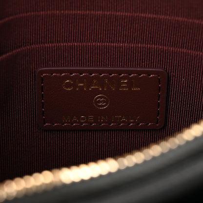 Chanel Caviar Quilted Classic Zip Pouch Black 6 of 10